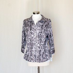 Apt.9 Snake print blouse